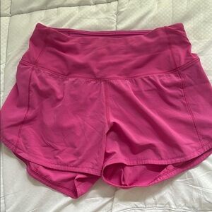 Women's Pink Athletic Shorts